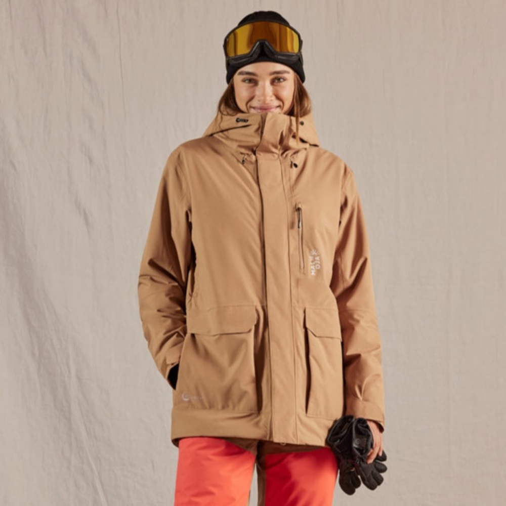 NWT Maloja SelunM. Alpine Insulated Jacket Clay Embroidered Cembra Shelter 38102